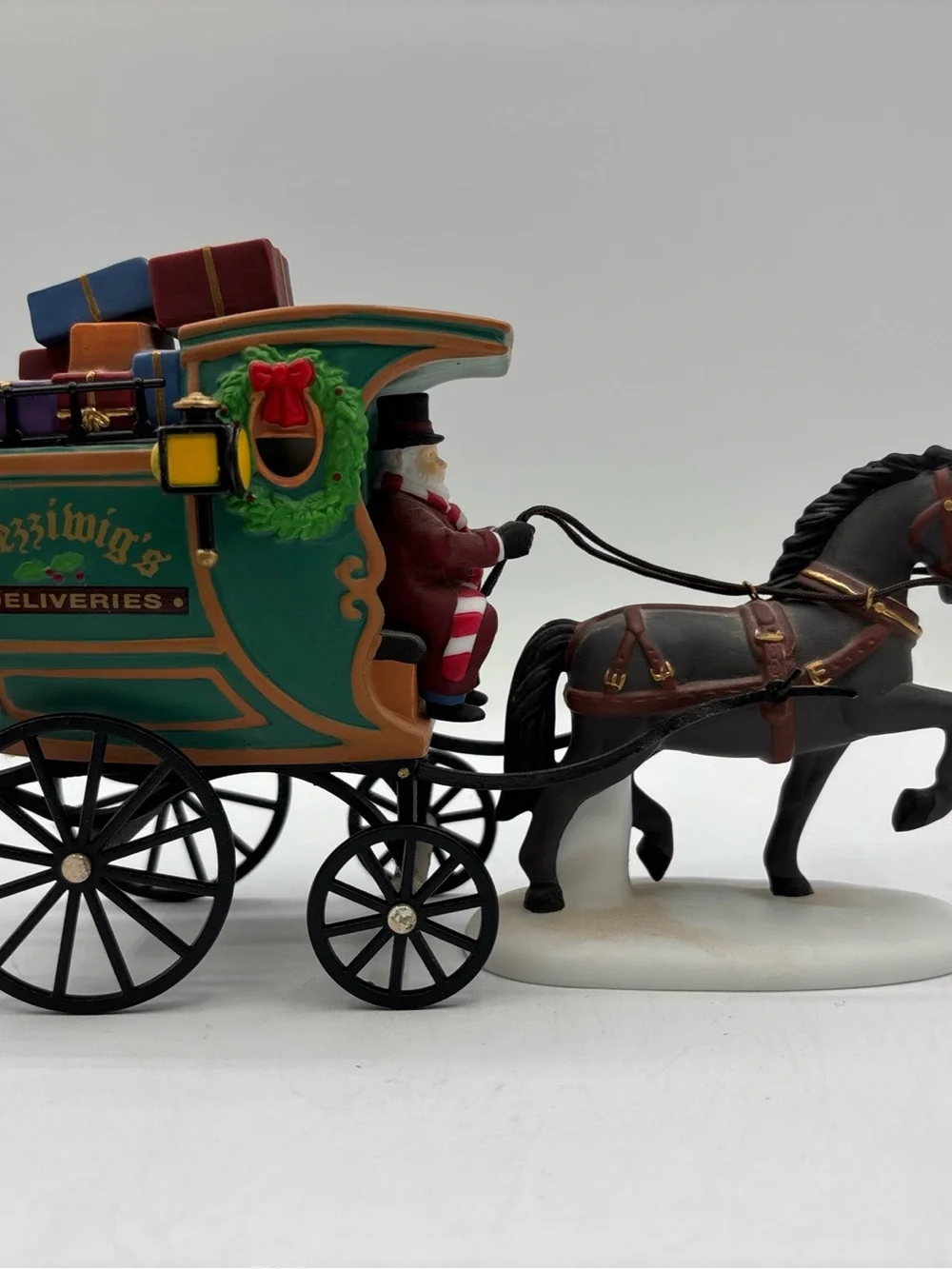 Dept 56 1996 Vintage HVC Christmas Carol Revisited Fezziwig Delivery Wagon 58400